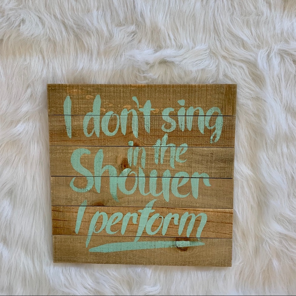Wood Sign